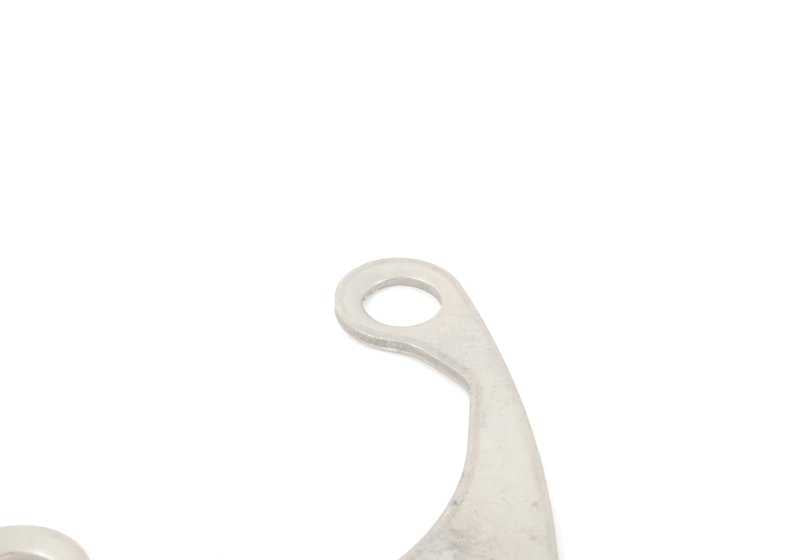 Brida de escape OEM 18307541458 para BMW E90, E91, E92, E93, F25, E70. Original BMW.