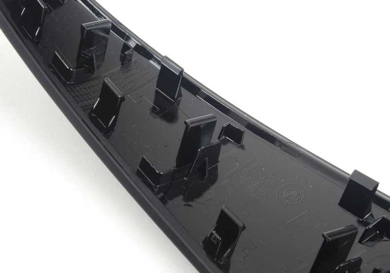 Moldura manilla derecha OEM 51417275488 en Piano Black para BMW Serie 3 F30, F31, F34 y Serie 4 F32, F33, F36... y más. Original BMW.
