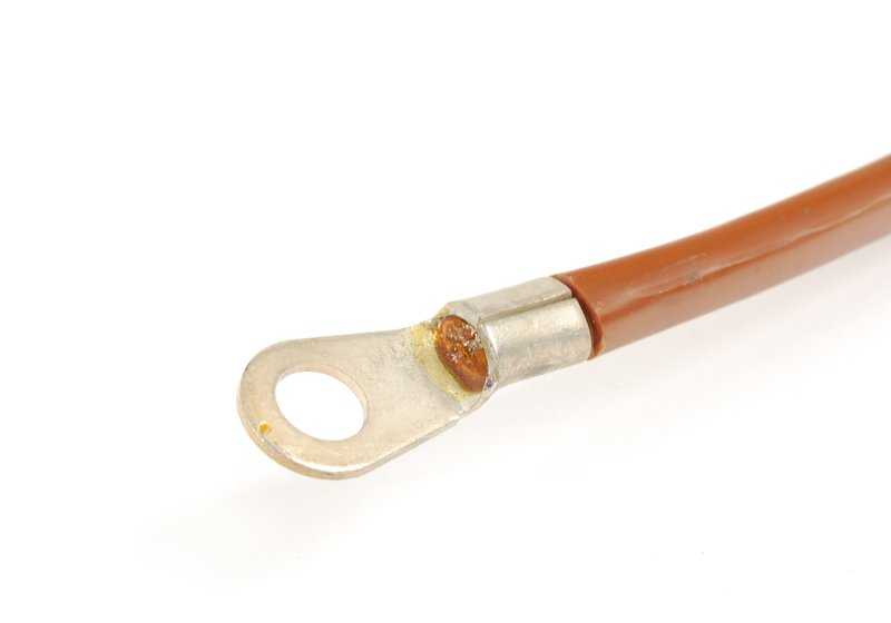 Cable de batería negativo para BMW E12, E24, E23 (OEM 12421286746). Original BMW