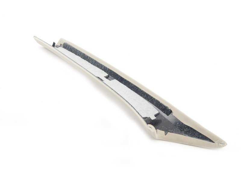 Cubierta derecha del vierteaguas OEM 51438160252 para BMW E31 {840Ci, 840i, 850CSi} todos los años y versiones compatibles. Pieza original BMW.