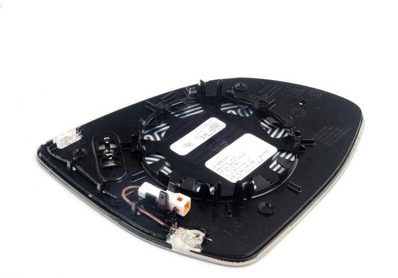 Cristal de espejo izquierdo calefactable OEM 51167354631 para BMW G01, F97, G02, F98, F15, G05, F85, F95, F16, G06, F86, F96, G07, G09. Original BMW.