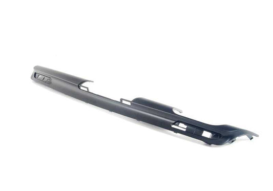 Difusor trasero M para paragolpes OEM 51123433424 para BMW X3 E83 (modelos: 1.8d, 2.0d, 2.0i, 2.0sd). Compatible con versiones con cambio manual y automático. Original BMW.