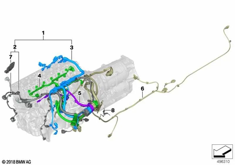 Suporte OEM 12528570779 para BMW Série 3 G20, G21, X3 G01, X4 G02, X5 G05, X6 G06, X7 G07... e muito mais. BMW genuíno.