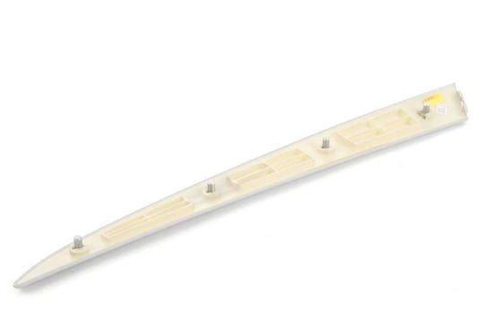 Moldura decorativa puerta trasera derecha OEM 51428261754 para BMW X5 E53. Original BMW.