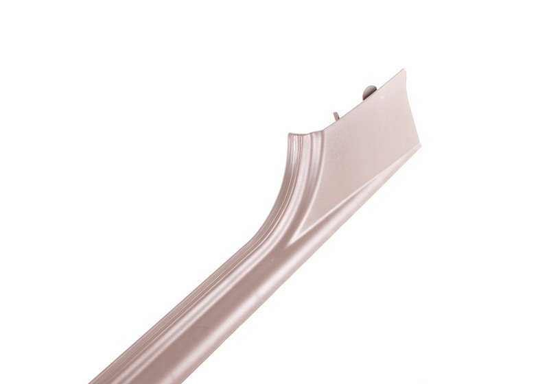 Moldura derecha entrada puerta OEM 51478146956 para BMW E36. Color gris arena (sandgrau). Original BMW.