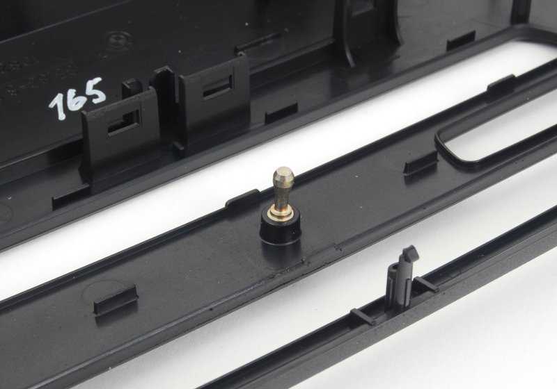 Cubierta de botón Start/Stop OEM 65836958410 para BMW E90, E91, E92, E93. Original BMW.
