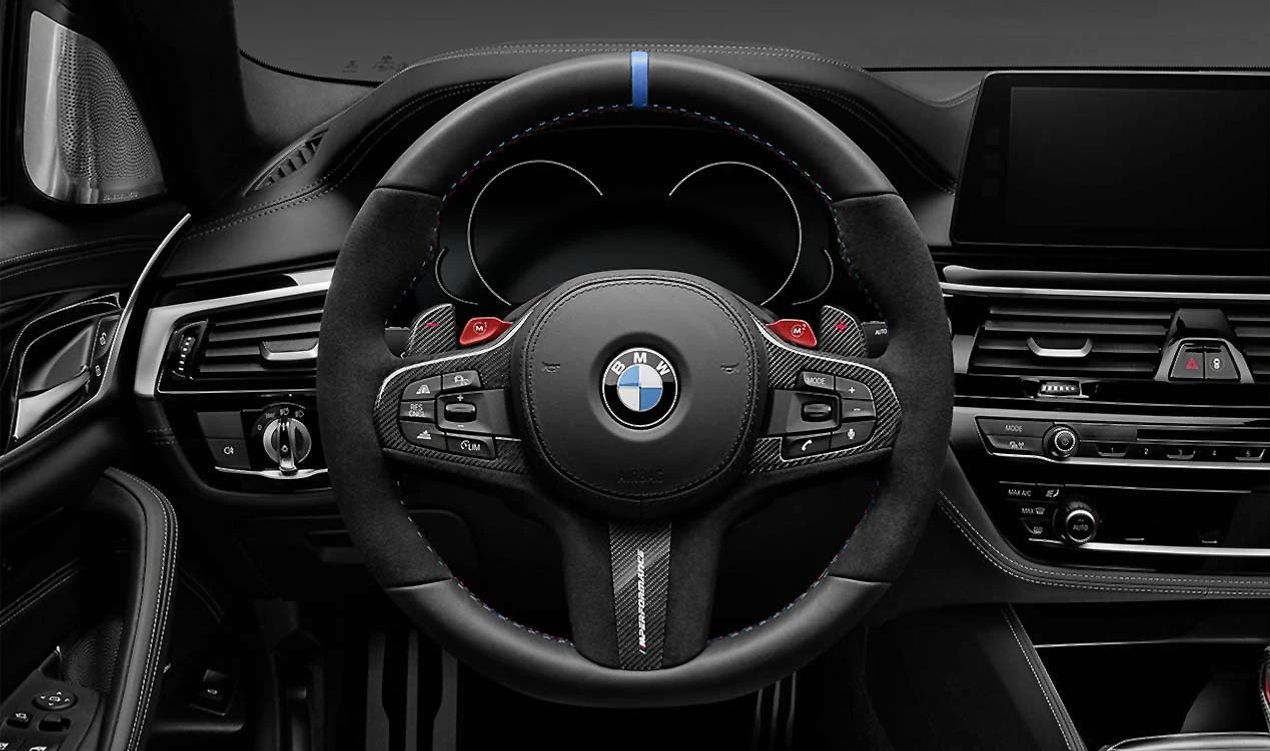 M Performance Pro Sport Steering Wheel OEM 32302463551 for BMW X3M F97 and X4M F98. Original BMW.