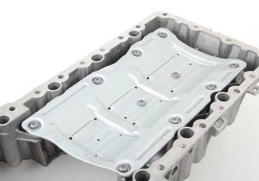Parte superior del cárter de aceite OEM 11137621070 para BMW F07, F10, F11, F06, F12, F13, F01, F02 (incluye versiones N). Recambio original BMW.