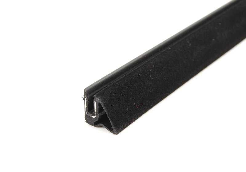 Burlete interior ventana OEM 51211864672 para BMW E12, E28. Sello original de ventanilla para puerta delantera o trasera. Repuesto original BMW.