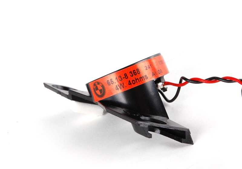 Altavoz agudo Top-Hifi izquierdo OEM 65138368241 para BMW E46. Original BMW.