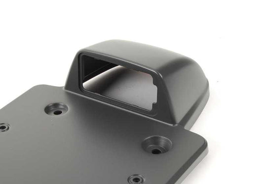 Base de placa de matrícula trasera OEM 51138411032 para BMW Z3 E36 (10/1997 — 05/2002). Original BMW.