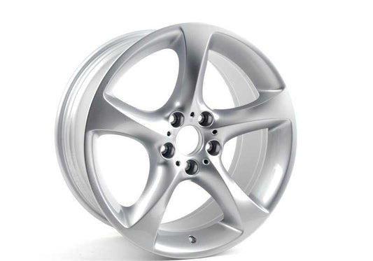 Llantas de aleación diseño estrella 230 OEM 36116785003 para BMW E90, E91, E92, E93. Ideal para la parte trasera. Color plata, 19 pulgadas. Original BMW.