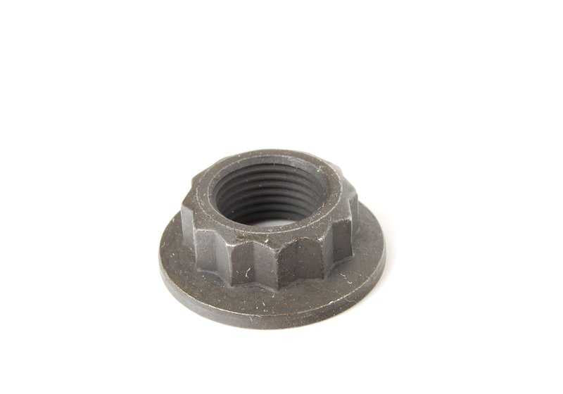 Tuerca OEM 26111101782 para BMW 114, 1502, 1600, 1600 GT, 1600 ti, 2002, 2500. Compatible con modelos clásicos como E21. Original BMW.