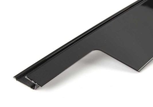 Moldura marco ventana pilar B puerta delantera izquierda OEM 51337207831 para BMW X5 E70, E70N. Original BMW.