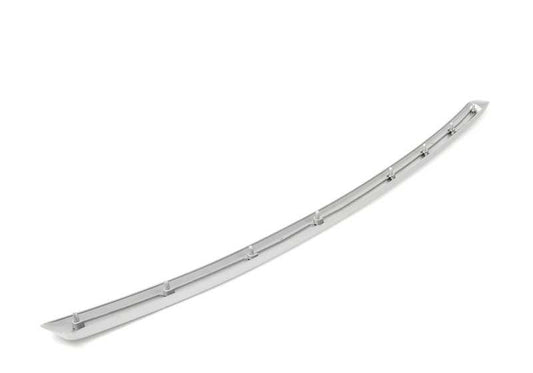 Embellecedor interior puerta derecha OEM 51416958234 para BMW E92 y E93. Acabado titanio II. Original BMW.