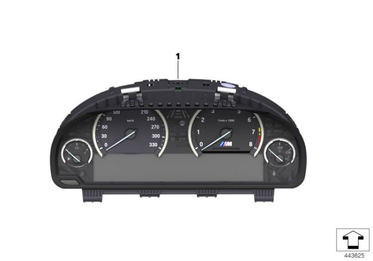 Cuadro de instrumentos OEM 62108092953 para BMW F10, F06 Gran Coupé, F12, F13… y más. Original BMW.