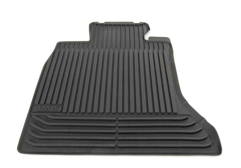 OEM 51472153725 allwetter rubber carpets for BMW F10 and F11. Original BMW.