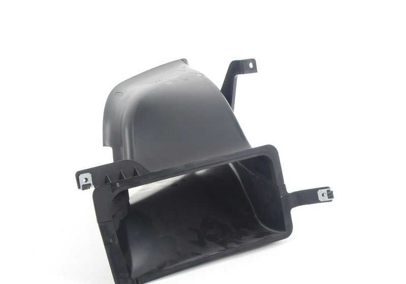 Conducto de aire para radiador de aceite delantero derecho OEM 51748051606 para BMW E82. Original BMW.