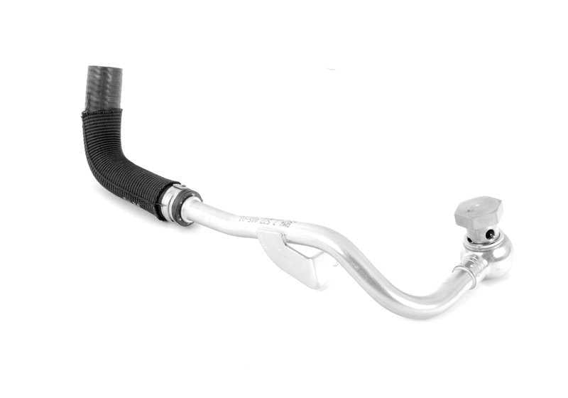 Return Pipe for BMW 5 Series F07, F10, F11, 6 Series F12, F13, 7 Series F01, F02, F04, X5 E70N, X6 E71, E72 (OEM 11537577015). Genuine BMW.
