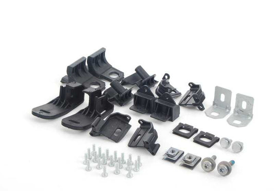 Juego de reparación de faro delantero izquierdo y derecho OEM 63116924482 para BMW E81, E87, E88, E82... y más. Original BMW.