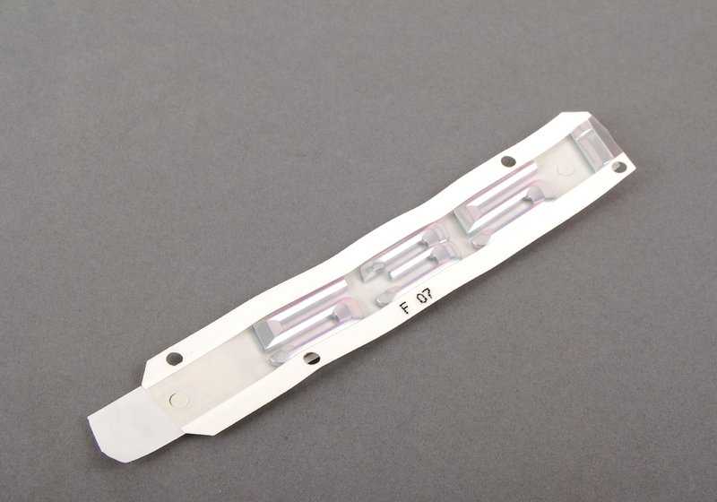 Registration plate for BMW 5 Series F07, F07N (OEM 51147239614). Original BMW.