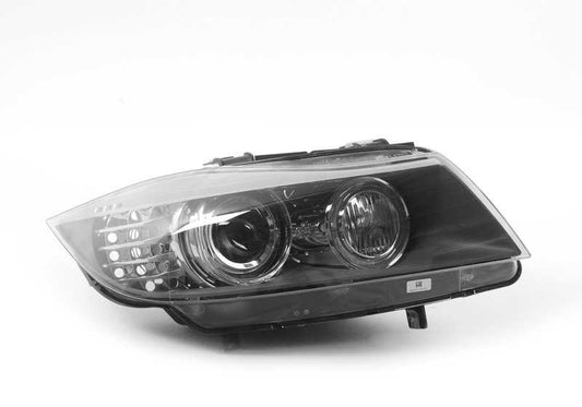 Faro delantero derecho xenón adaptativo OEM 63117240262 para BMW E90, E91. Original BMW.