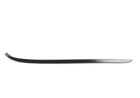 MOLDURA COLLECTEAGUA LEFT OEM 51137265163 FOR BMW 3 E90, E90N, E91, E91N. Matte black color. Original BMW.