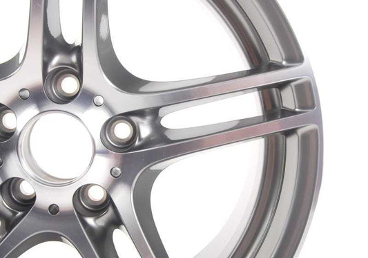 Llantas de aleación M Doble Radio 313 OEM 36116791999 para BMW E90, E91, E92, E93. Traseras, 18", color ferric grey bicolor. Original BMW.