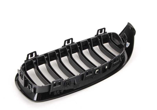 Parrilla decorativa M Performance negra brillo derecha OEM 51712336814 para BMW Serie 4 F32, F33, F36 y más. Original BMW.