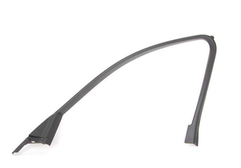Cubierta marco ventana puerta delantera derecha OEM 51337120656 para BMW E90, E91. Compatible con modelos 316d, 316i. Original BMW.