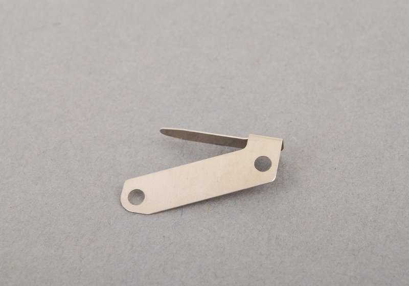 Palanca izquierda OEM 61311368987 para BMW E30, E28, E24, E23. Parte del sistema de cierre centralizado. Original BMW.