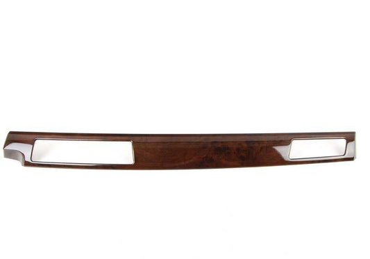Listón de madera veta de álamo para panel derecho OEM 51456951044 para BMW Serie 5 E60, E61. Original BMW.