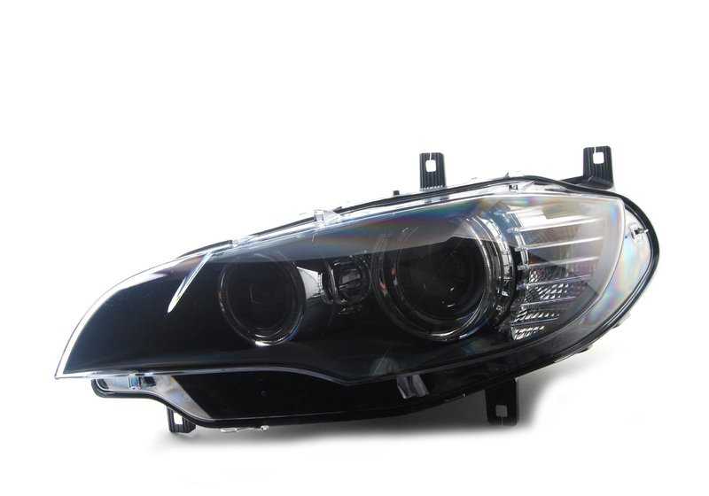 Faro delantero izquierdo Xenón AHL OEM 63117287017 para BMW E70, E71, E72. Original BMW.