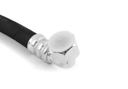 OEM oil radiator tube 17222225805 for BMW E30 M3 (models: 1001, 1003, 1005, 1007, BB01, BB05). Original BMW.