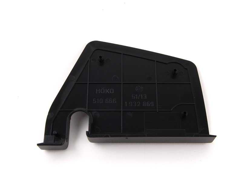 Tapón izquierdo OEM 51131932869 para BMW E30 {318i, 320i} {todos los modelos compatibles: BA51, BA52, BA61, BA62, BA11, BA12, BA21, BA22, BA31, BA32}. Original BMW.