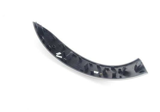 Moldura manilla aluminio derecha OEM 51417260082 para BMW 3' F30, F31, F34, 4' F32, F33, F36... y más. Original BMW.