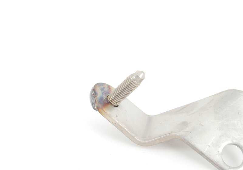 Soporte para catalizador cercano al motor OEM 18307597065 para BMW E82, E88, E90, E91, E92, E93, E84. Original BMW.