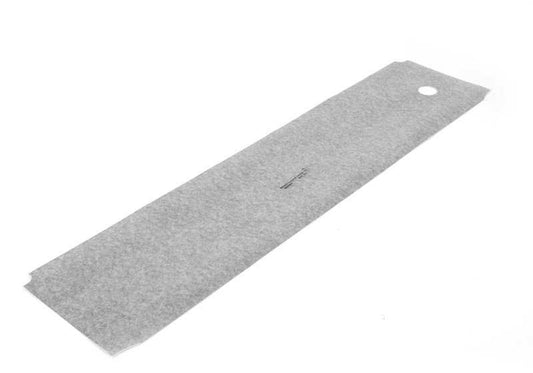 Aislamiento térmico del capó OEM 51712255050 para BMW E34. Original BMW.