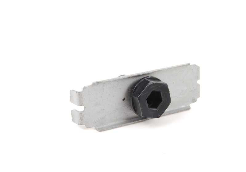 Clamping plate for BMW 3 Series E46, 5 Series E60, E61, 6 Series E63, E64, X3 E83, Z8 E52 (OEM 34306773697). Original BMW
