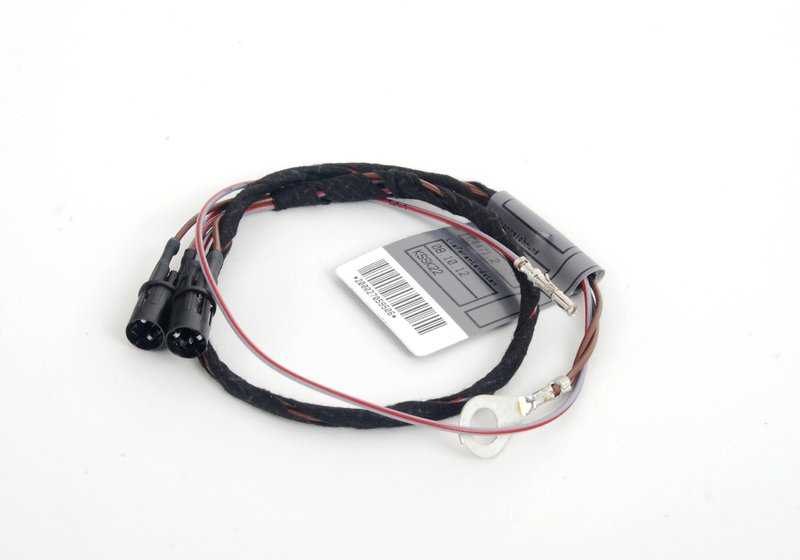 Cableado para regulación de altura de faros OEM 61121372743 para BMW E30 {316, 316i todos los modelos y versiones}. Original BMW.