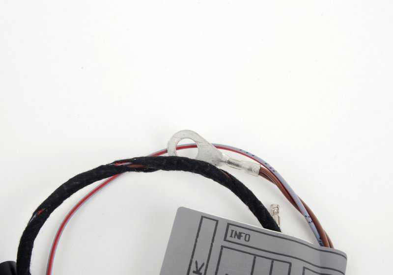 Cableado para regulación de altura de faros OEM 61121372743 para BMW E30 {316, 316i todos los modelos y versiones}. Original BMW.