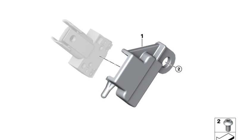 Vite cilindrica OEM 07129909394 per BMW Motorrad F800GS, F900XR, R18... e altro ancora. BMW Motorrad originale.