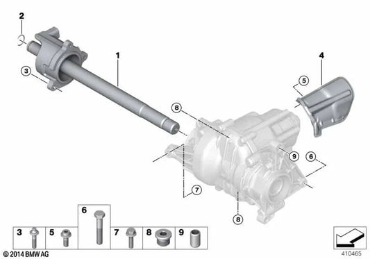 Tornillo hexagonal OEM 07119906927 para BMW F40, F70, F44, X1, X5 y MINI F56, Clubman, Countryman... y más. Original BMW y MINI.