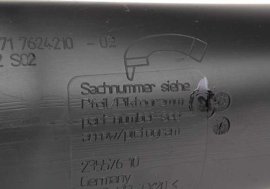 Conduction d'air pour BMW X5 E70N, X6 E71 (OEM 13717624210). BMW d'origine