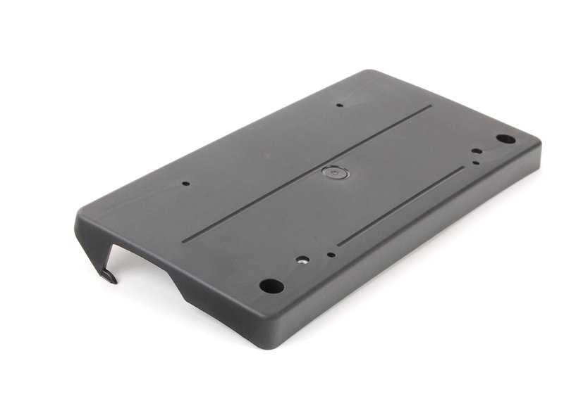 Soporte de matrícula OEM 51117303798 para BMW E84. Original BMW.