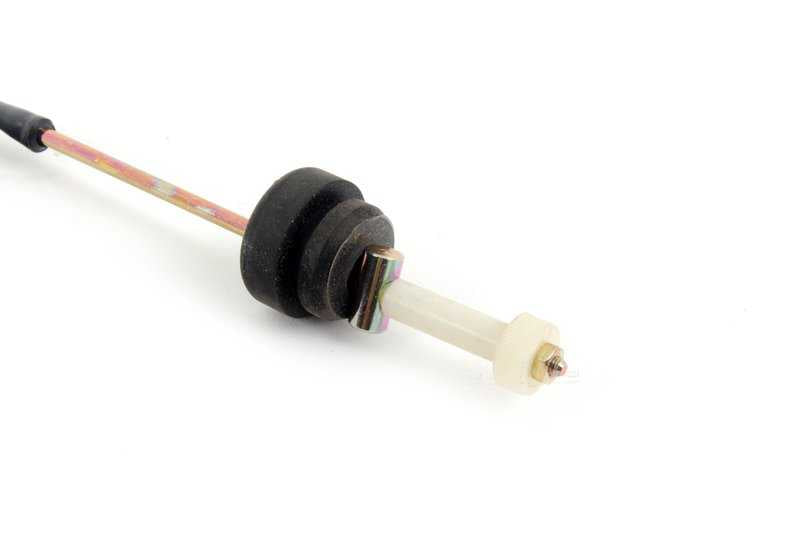 Cabo acelerador OEM 3541154504 para BMW E30. Compatível com versões RHD (volante direito). BMW original sobressalente.