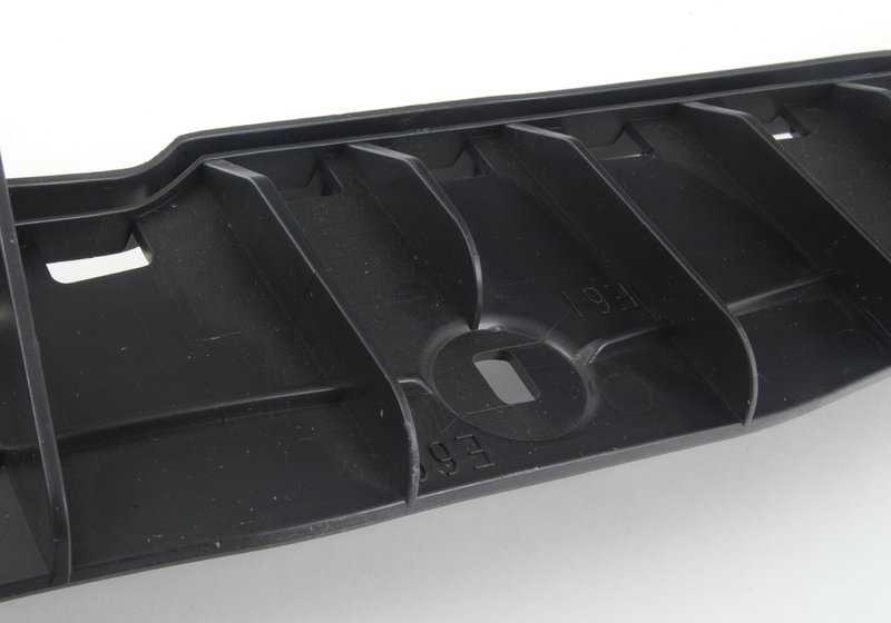 Guía inferior central OEM 51127897144 para BMW E60, E61. Original BMW.