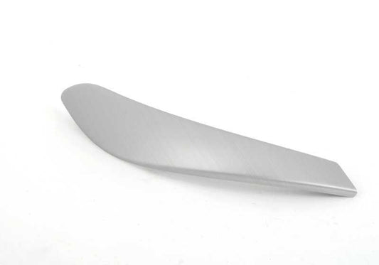 Moldura manilla aluminio izquierda OEM 51417260081 para BMW F30, F31, F34, F32, F33, F36… y más. Original BMW.