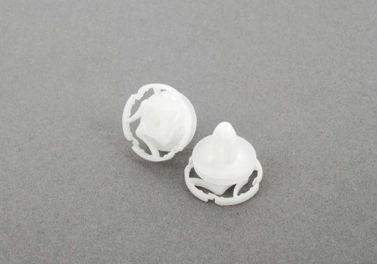 Juego de clips de sujeción OEM 63257312498 para BMW F30, F30N, F35, F35N, F80, F80N. Pieza original BMW. Ideal para fijar la tercera luz de freno.