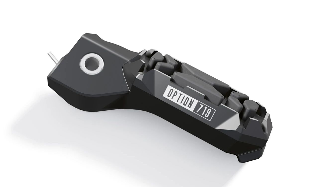 Reposapiés piloto Option 719 OEM 46717923279 para BMW Motorrad C400GT, C400X, F750GS, F850GS, F850GS Adventure, R1200GS, R1200GS Adventure, R1250GS, R1250GS Adventure. Original BMW Motorrad.